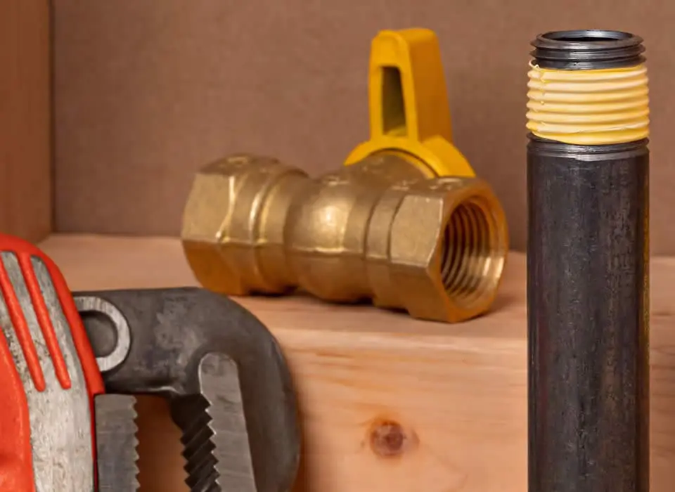 Expert gas line installation and piping services for new furnaces, water heaters, and outdoor fire pits.