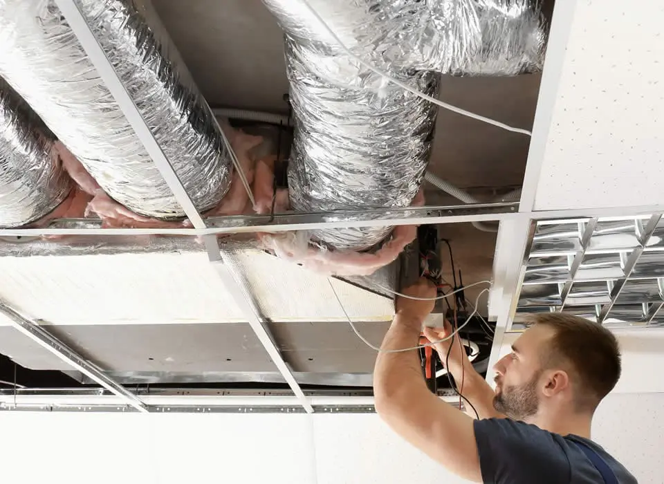 Professional air duct repair and sealing services to prevent energy loss and improve indoor air quality.