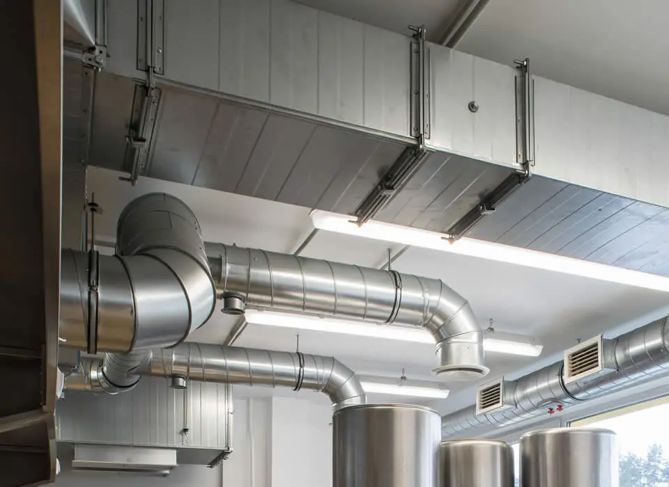 Custom residential ductwork installation designed for maximum airflow and high-efficiency HVAC performance.